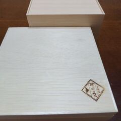 おせち用重箱　京料理濱登久1段重orノーブランド2段重の画像