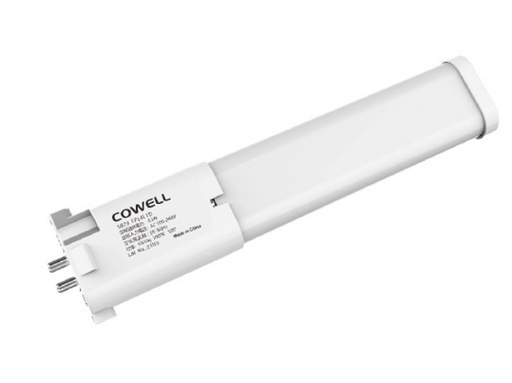 【4個セット】コーウェル コンパクト蛍光灯型LEDランプ FPL9W 電源内蔵 電球色 3000K 口金:GX10q FPL4L1D COWELL