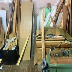 ♡作業場解体の為木屑・木材♡の画像