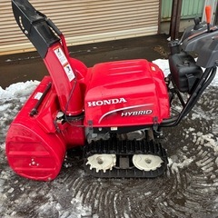 カード払可 極上超美品　ほぼ未使用！ ホンダHSS1170i  ハイブリッド　格安輸送可！　除雪機　下取可①の画像
