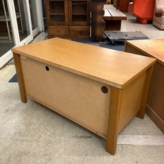 12/25まで店頭商品一部を除き半額クリスマスSALE!!開催中　サ2512-176 テレビボード 扉欠損  木製 キズ汚れ有りの画像