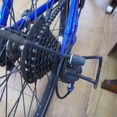 26インチ　シティサイクル　キッズ自転車　ブリｼﾞストン　青　エキスパート藤沢辻堂店の画像