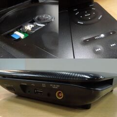 SONY 9V型 液晶ポータブル DVDプレーヤー DVP-FX980 マルチメディアDVD/CD/USBプレーヤー リモコン付き ソニー 札幌市 東区 新道東店の画像