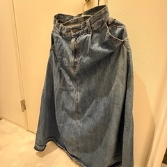 【美品】GU デニムスカートの画像