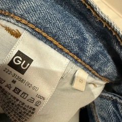 【美品】GU デニムスカートの画像