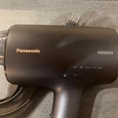 【ジャンク品】パナソニック　ナノケア　ヘアドライヤー　2024年製の画像
