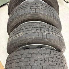 アクア純正ホイール付きスタッドレスの画像