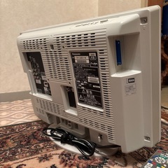 パナソニック20V型テレビの画像