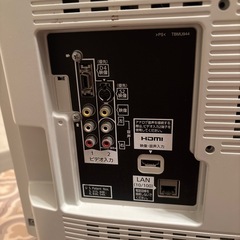 パナソニック20V型テレビの画像