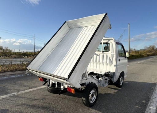 ハイゼットトラック　軽トラ　4wd ダンプ　エアコン　車検長　綺麗　岐阜　低走行