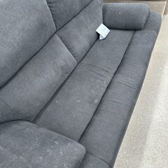 ★リユースのサカイ高崎店★TJ13734  ソファー 黒 H93.5×D88×W197 クリーニング済みの画像