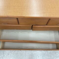 ★リユースのサカイ高崎店★TJ13735  チェスト 茶 H77.5×D43×W119.5 クリーニング済みの画像