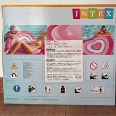 新品未開封　
INTEX ハート型 浮き輪 フロートの画像