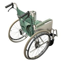 車椅子 自走式車椅子 介護用品 折りたたみ式 軽量型★S3586Aの画像