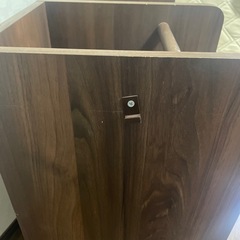 木製多目的収納棚の画像