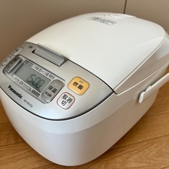 無料　Panasonic 炊飯器の画像