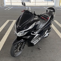 【PCX125と交換希望】PCX150 KF30 盗難防止アラーム付き 自賠責9年7月まで 走行距離24000km カスタム多数 京都市から の画像
