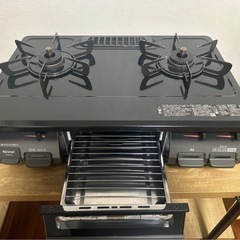 24年製ガスコンロ グリル未使用の画像