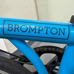BROMPTON　折りたたみ自転車の画像