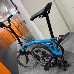 BROMPTON　折りたたみ自転車の画像