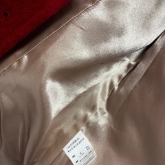 Layla Rose Pコート 赤 レッド 金ボタン ショート丈の画像