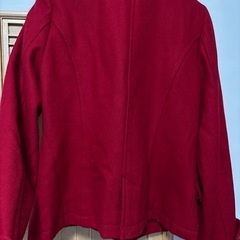 Layla Rose Pコート 赤 レッド 金ボタン ショート丈の画像