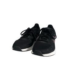 adidas アディダス ランファルコン2.0 ライン スニーカー 合成繊維/合成皮革 ブラック レディース 23【古着】【中古】の画像