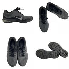 NIKE ナイキ AIR MAX DYNASTY 2 スニーカー PVC ブラック メンズ 24.5【古着】【中古】の画像