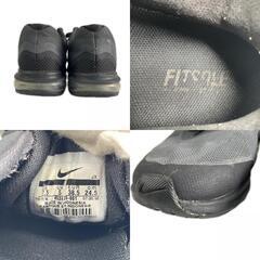 NIKE ナイキ AIR MAX DYNASTY 2 スニーカー PVC ブラック メンズ 24.5【古着】【中古】の画像