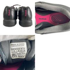 Reebok リーボック EASYTONE Indulgence スニーカー PVC ブラック メンズ 24.5 トレーニングシューズ【古着】【中古】の画像