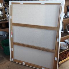 在庫2枚 張りキャンバス F50 画材　/TJ-2703 2F北奥の画像