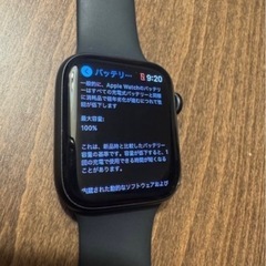 【手渡し】Apple Watch Series 6 44mm スペースグレイ 最大容量100% の画像