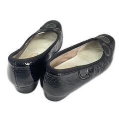 Yoshinoya ヨシノヤ パンプス エナメル ブラック レディース 24【古着】【中古】の画像