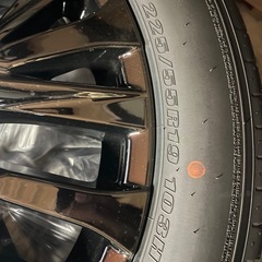 トヨタ　ヴェルファイア　新車取外し　アルミホイールタイヤの画像