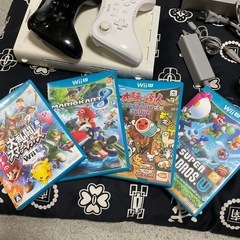 WiiU本体　ソフト付きの画像