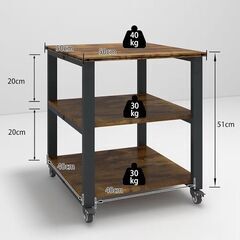 Canon　複合機とプリンターラックのセット　コピー機　MF842Cdwの画像