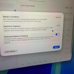 Macbook Air M1 256GB   の画像