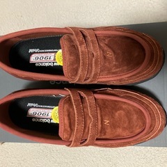 新品　ニューバランス1906Lローファー　ブラウン　新品未使用の画像