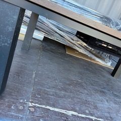 木目調⭐️ニトリのオシャレなコタツテーブル⭐️机⭐️の画像