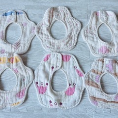 スタイ  12枚セット よだれかけ リバーシブル 大量 出産準備の画像