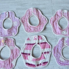 スタイ  12枚セット よだれかけ リバーシブル 大量 出産準備の画像