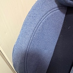 エールべべ　ジュニアシート（デニム色)の画像