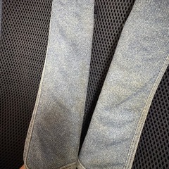 エールべべ　ジュニアシート（デニム色)の画像