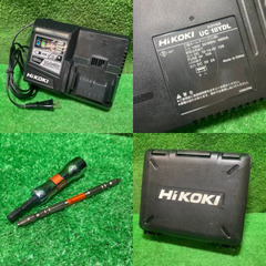 HiKOKI ハイコーキ WH36DA(2XP) コードレスインパクトドライバー フルセット マルチボルト 36V/18V【市川行徳店】【店頭取引限定】【中古】管理番号：IT8DIV7LTMF4の画像