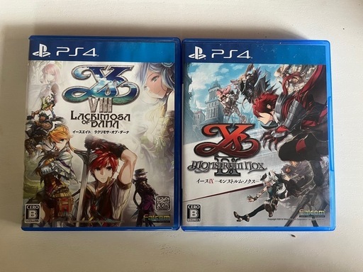 PS4 ソフト5点 (nori) てだこ浦西のおもちゃの中古あげます・譲ります