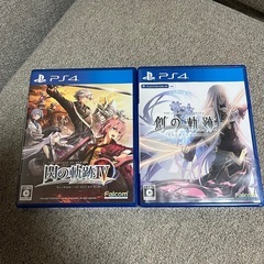 PS4 ソフト5点の画像