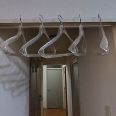 プラ製ロマンハンガー5本セットの画像