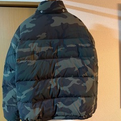 ノースフェイス ノベルティー キャンプシエラショート ダウン ウッドランドカモの画像