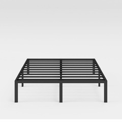 【東京近郊配送可】ベッドフレーム　黒　セミダブル　の画像