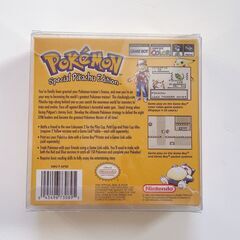 ポケットモンスター ゲームボーイ イエロー 黄 ピカチュウバージョン  英語版の画像